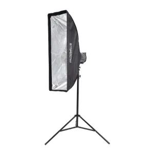 12x36 Inch Rapid Pro Folding Umbrella Strip Softbox - SMALL
