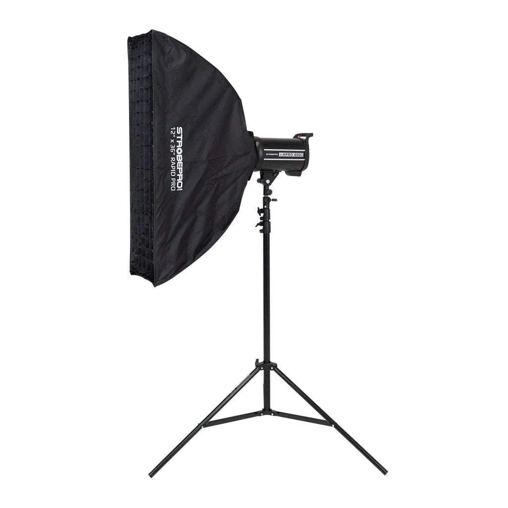 12x36 Inch Rapid Pro Folding Umbrella Strip Softbox - SMALL