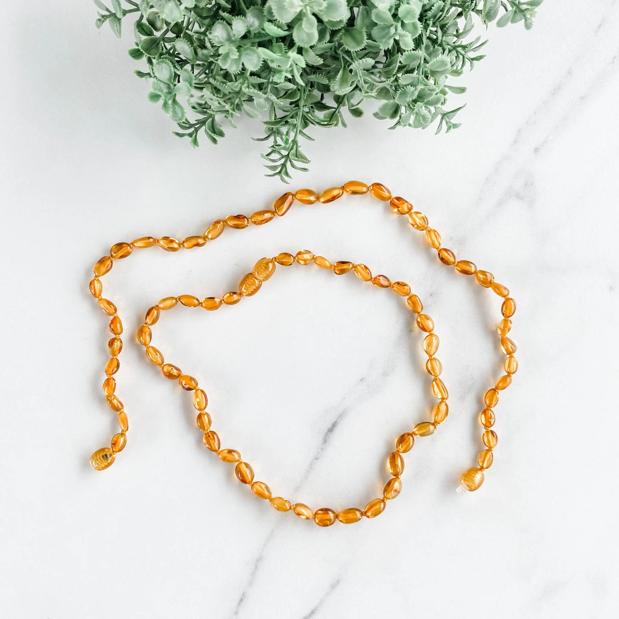 Amber Baby Teething Necklace