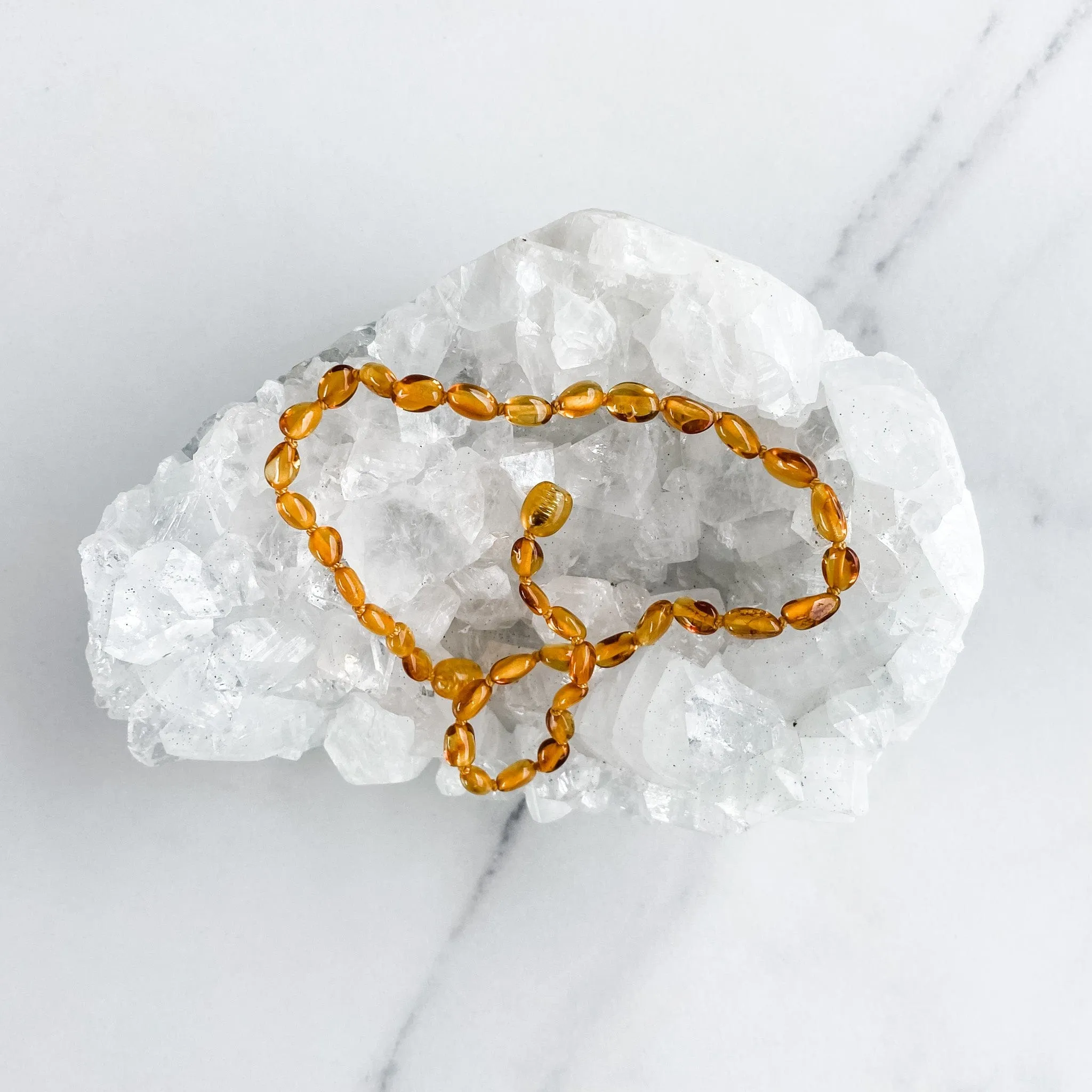 Amber Baby Teething Necklace