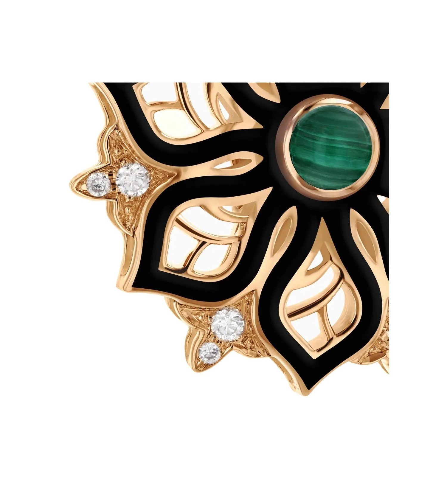 Aura bloom malachite