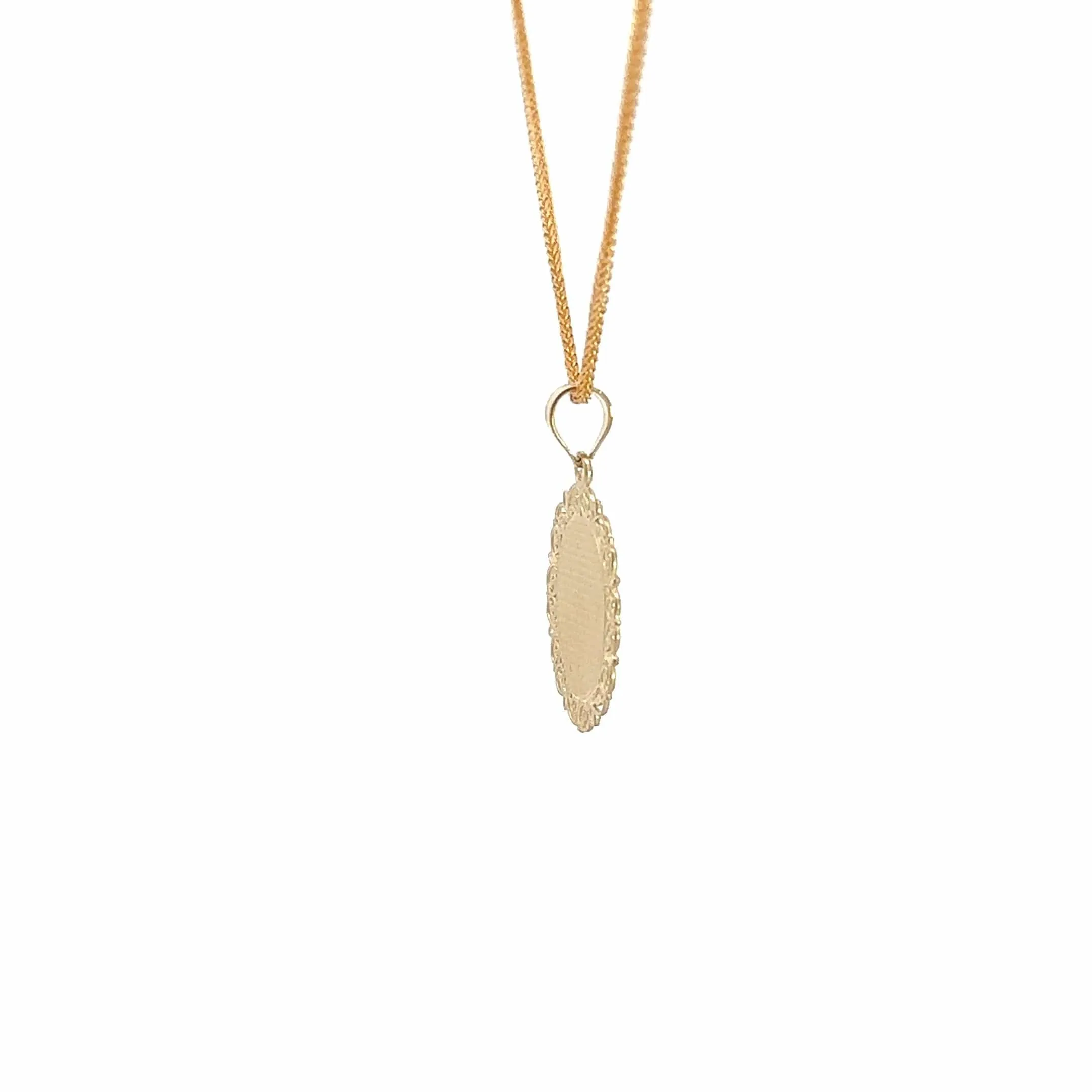 Baikalla 14k Yellow Gold Sagittarius Pendant Necklace