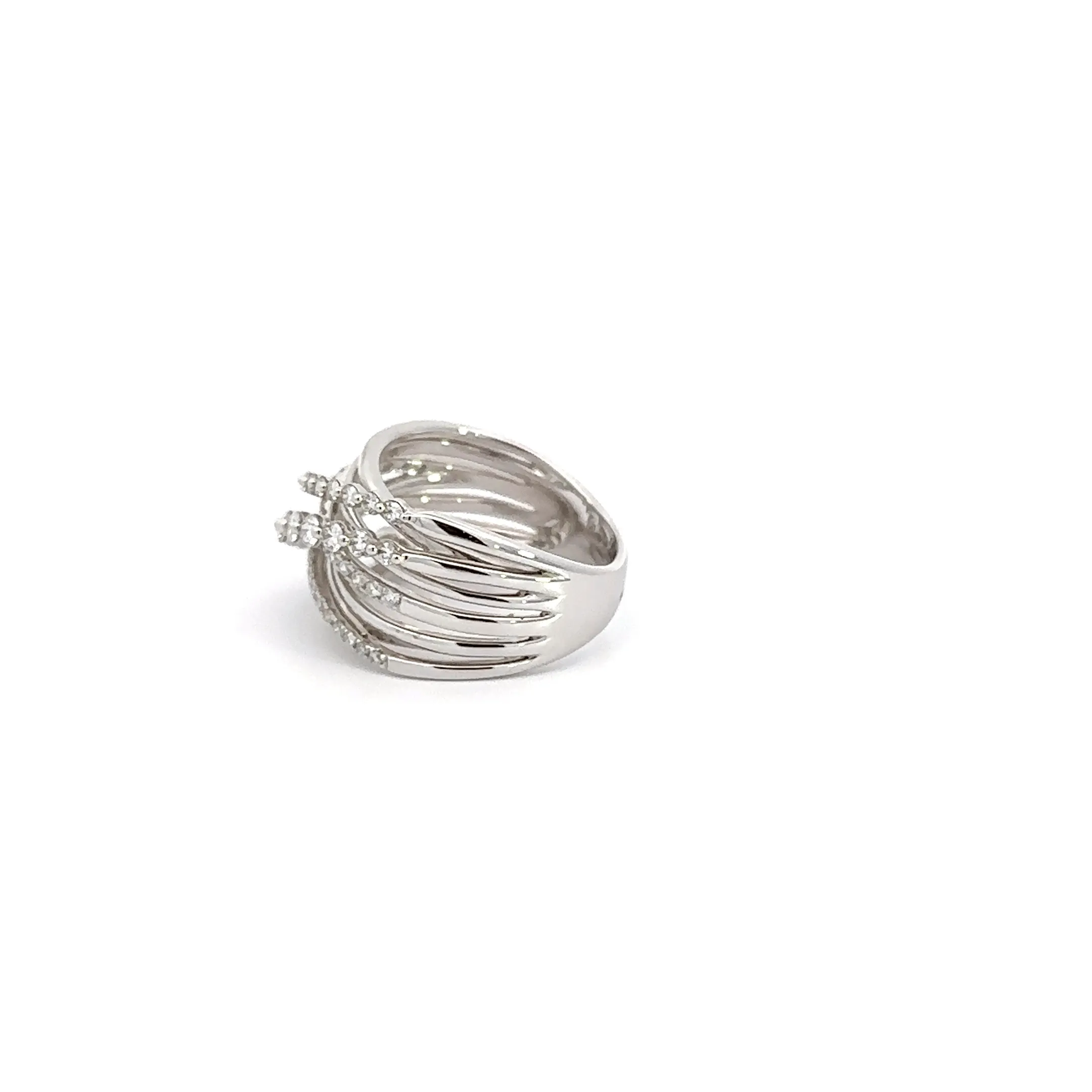 Baikalla 18k White Gold Diamond Ring