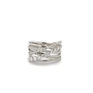 Baikalla 18k White Gold Diamond Ring