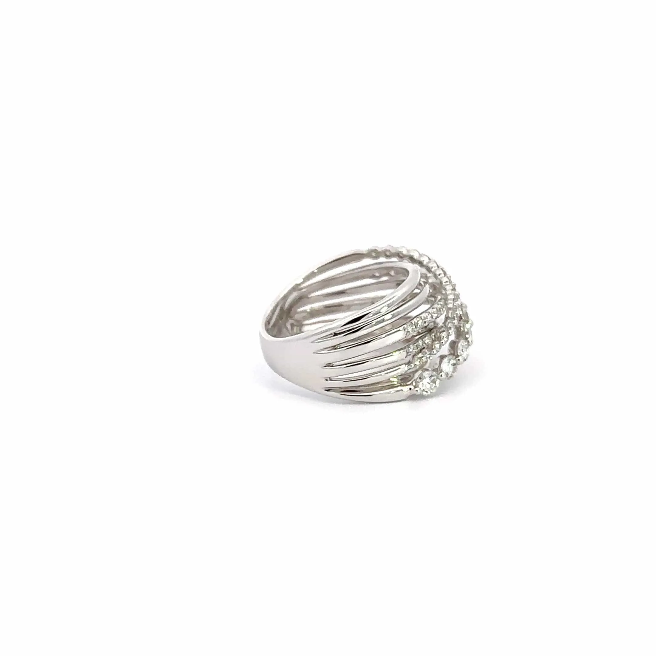 Baikalla 18k White Gold Diamond Ring