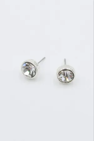 Beau Carson Silver Stud Earrings