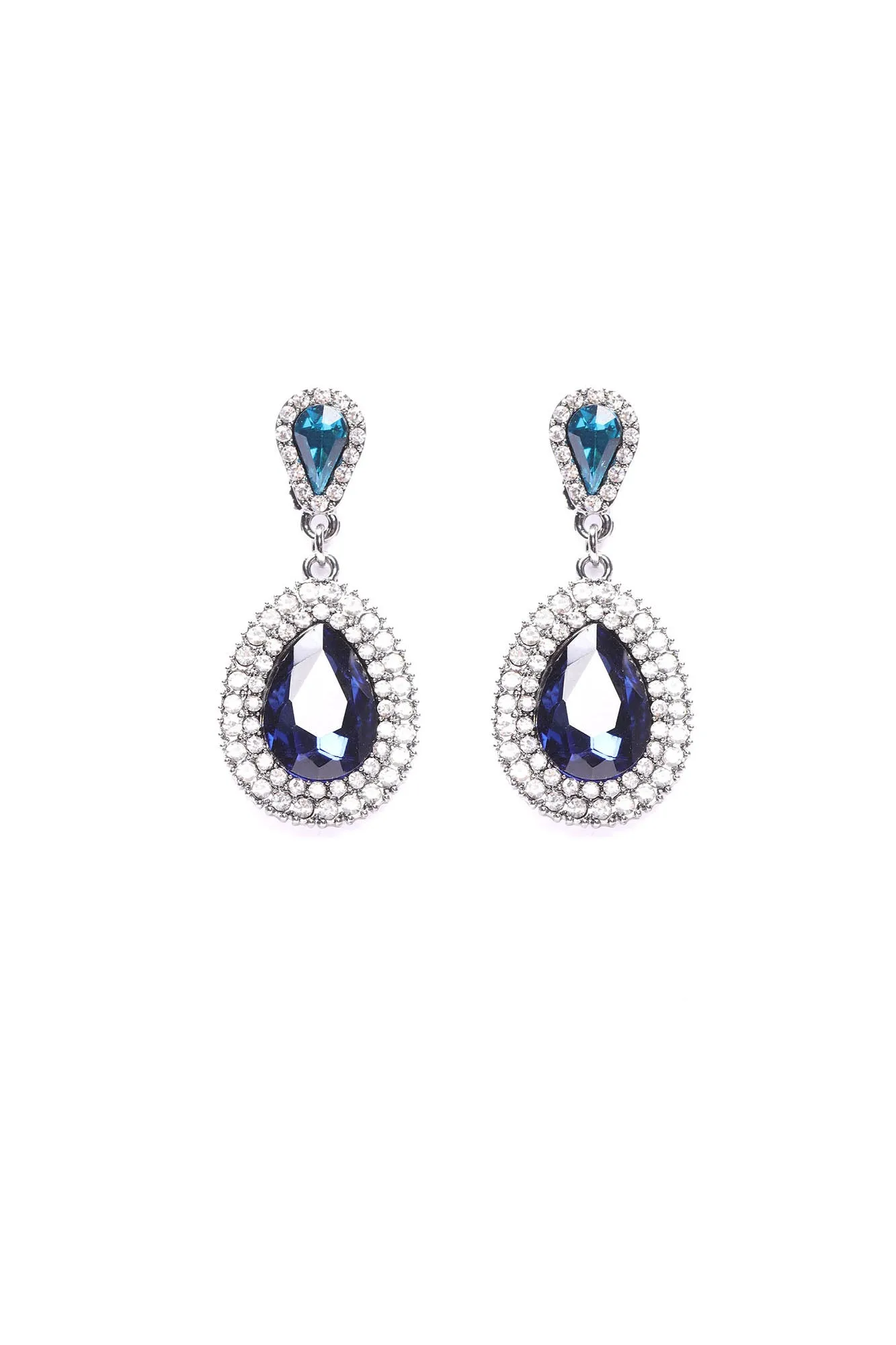Beauty And Grace Earrings - Blue