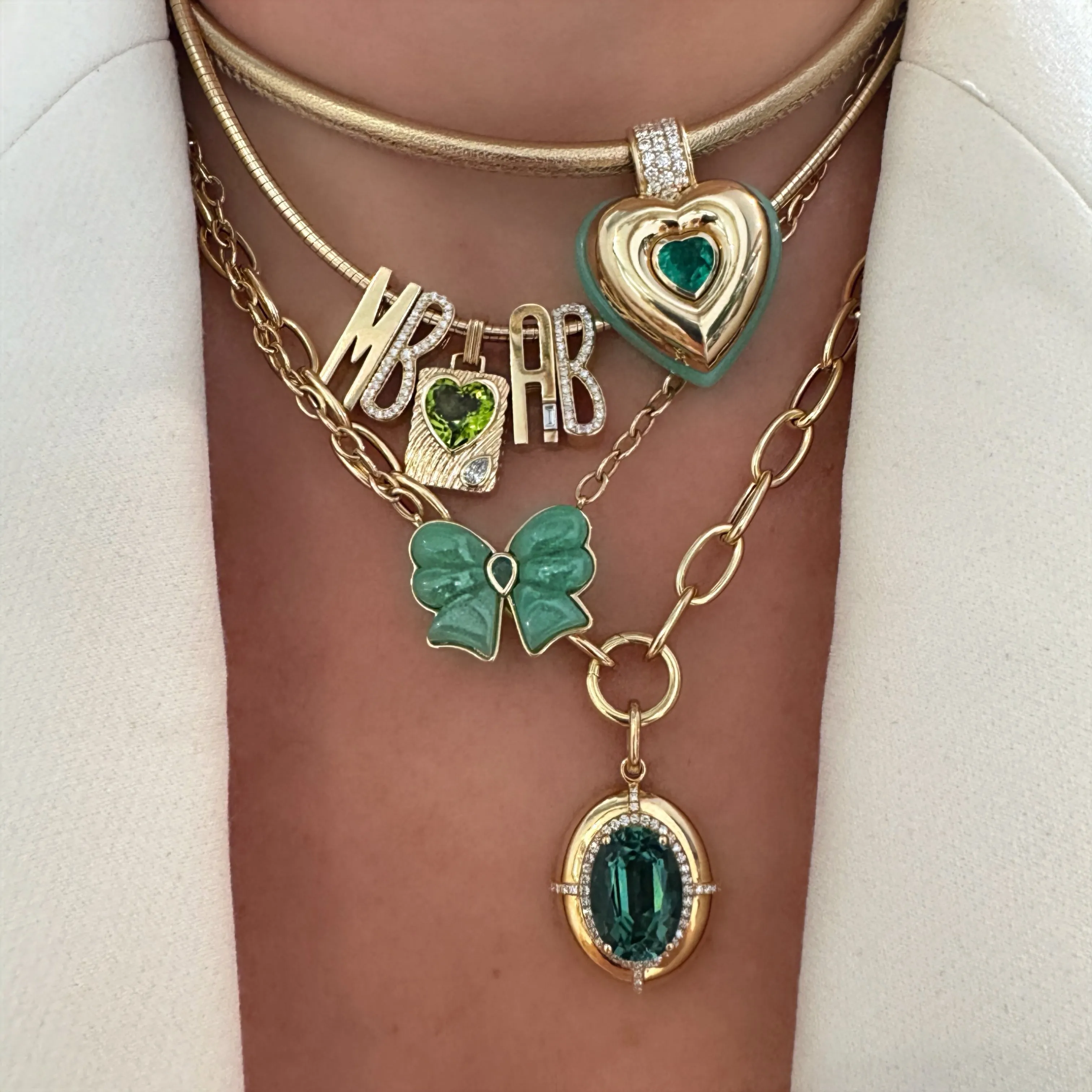 Berkeley Small Bow Necklace