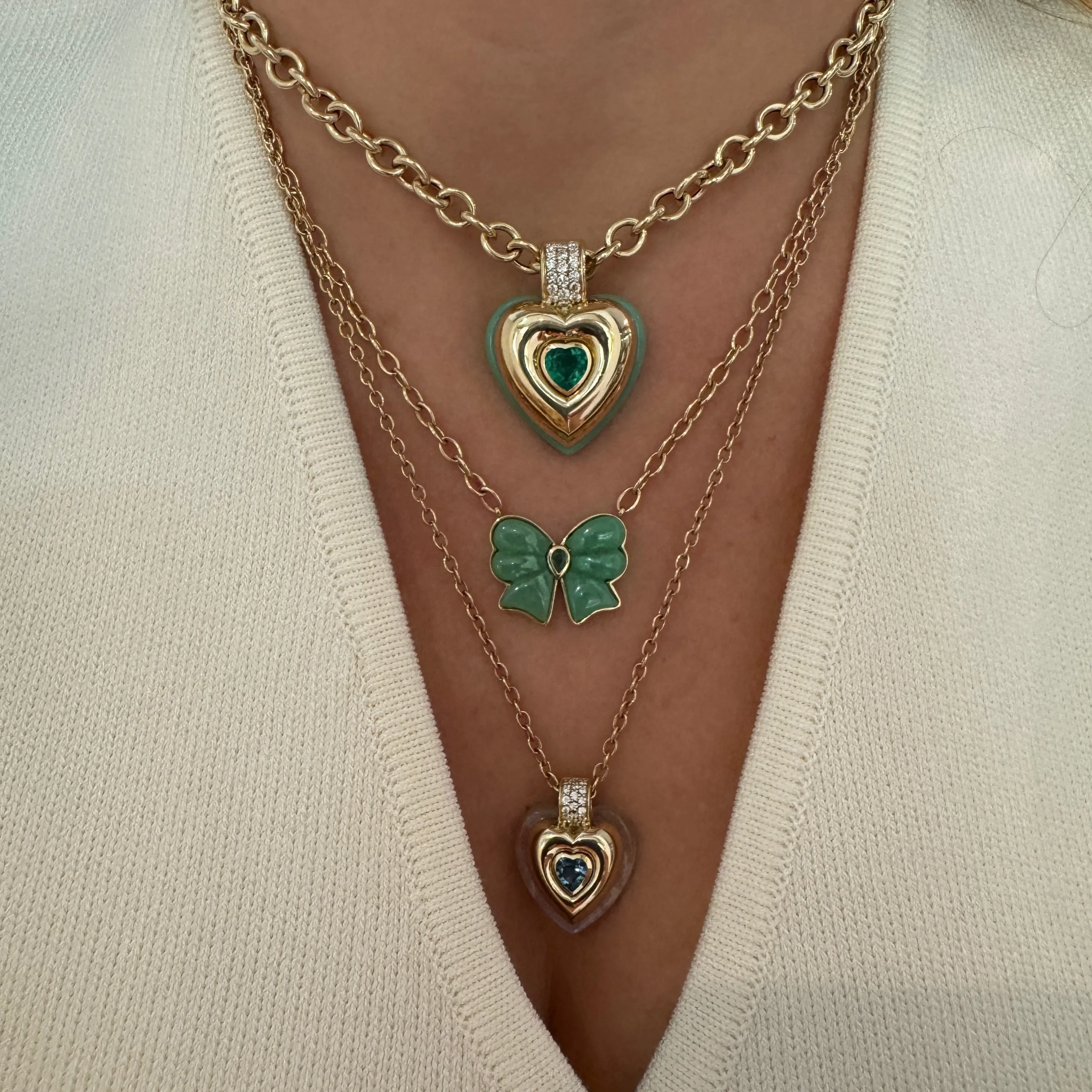 Berkeley Small Bow Necklace