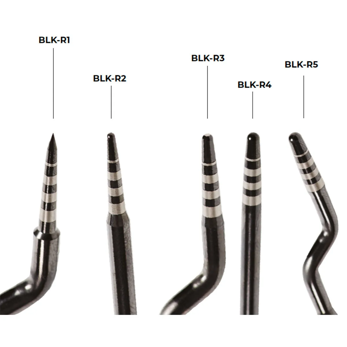 Black Ruby Osteotome Instrument Set for Magnetic Mallet