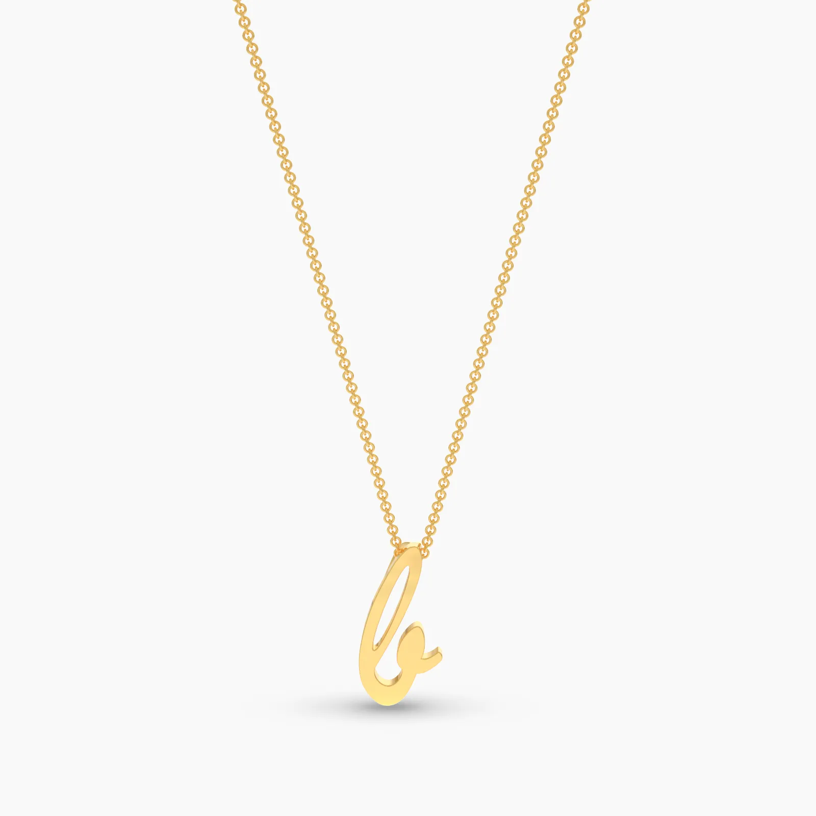 Charming Cursive letter Necklace