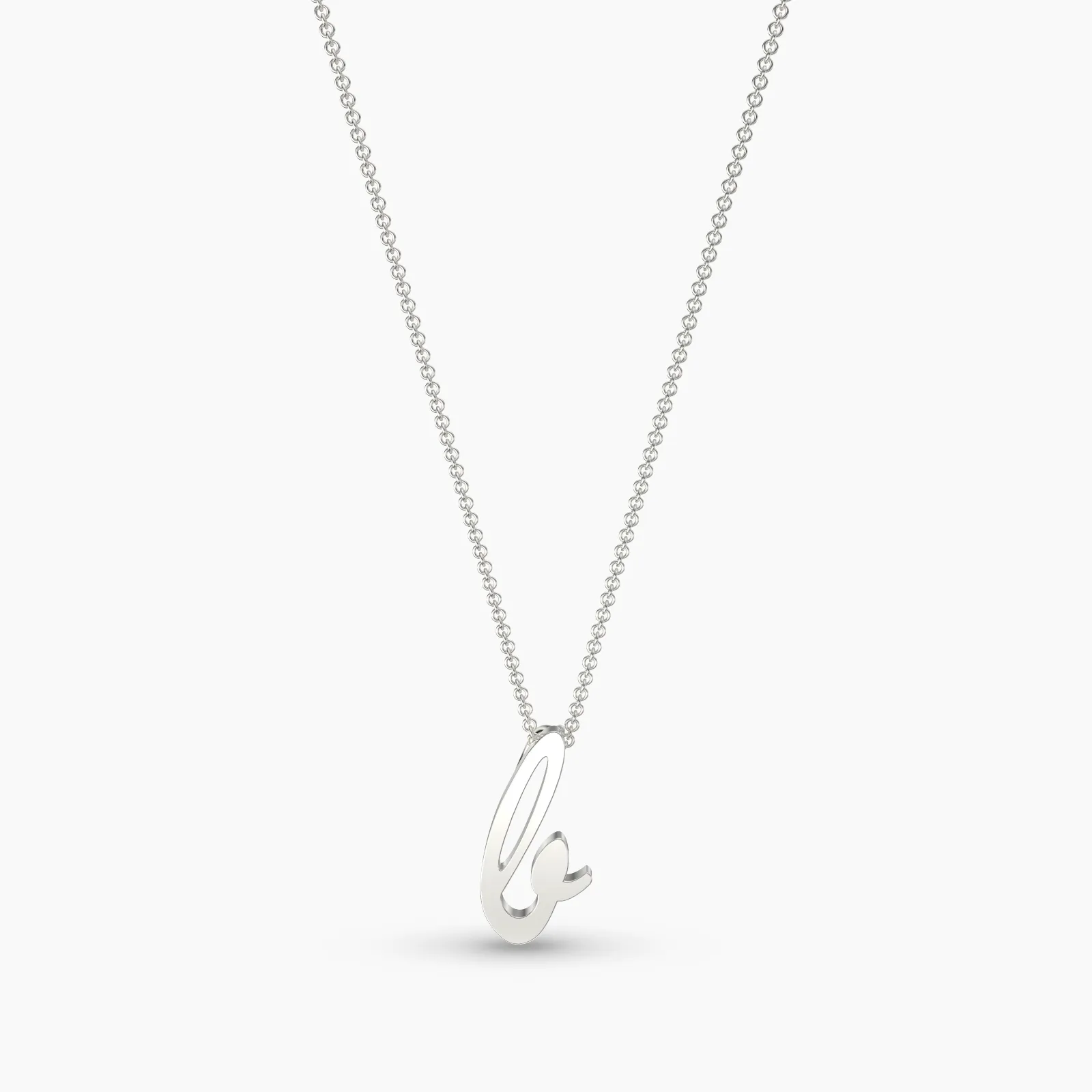 Charming Cursive letter Necklace