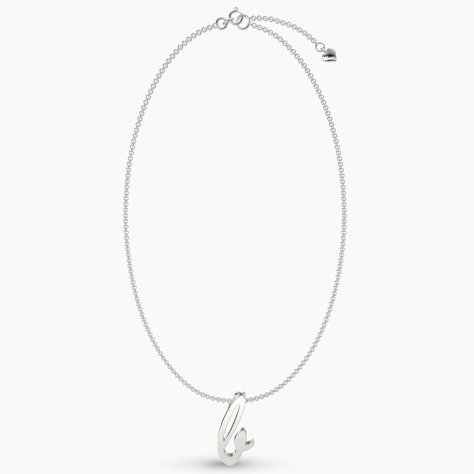 Charming Cursive letter Necklace