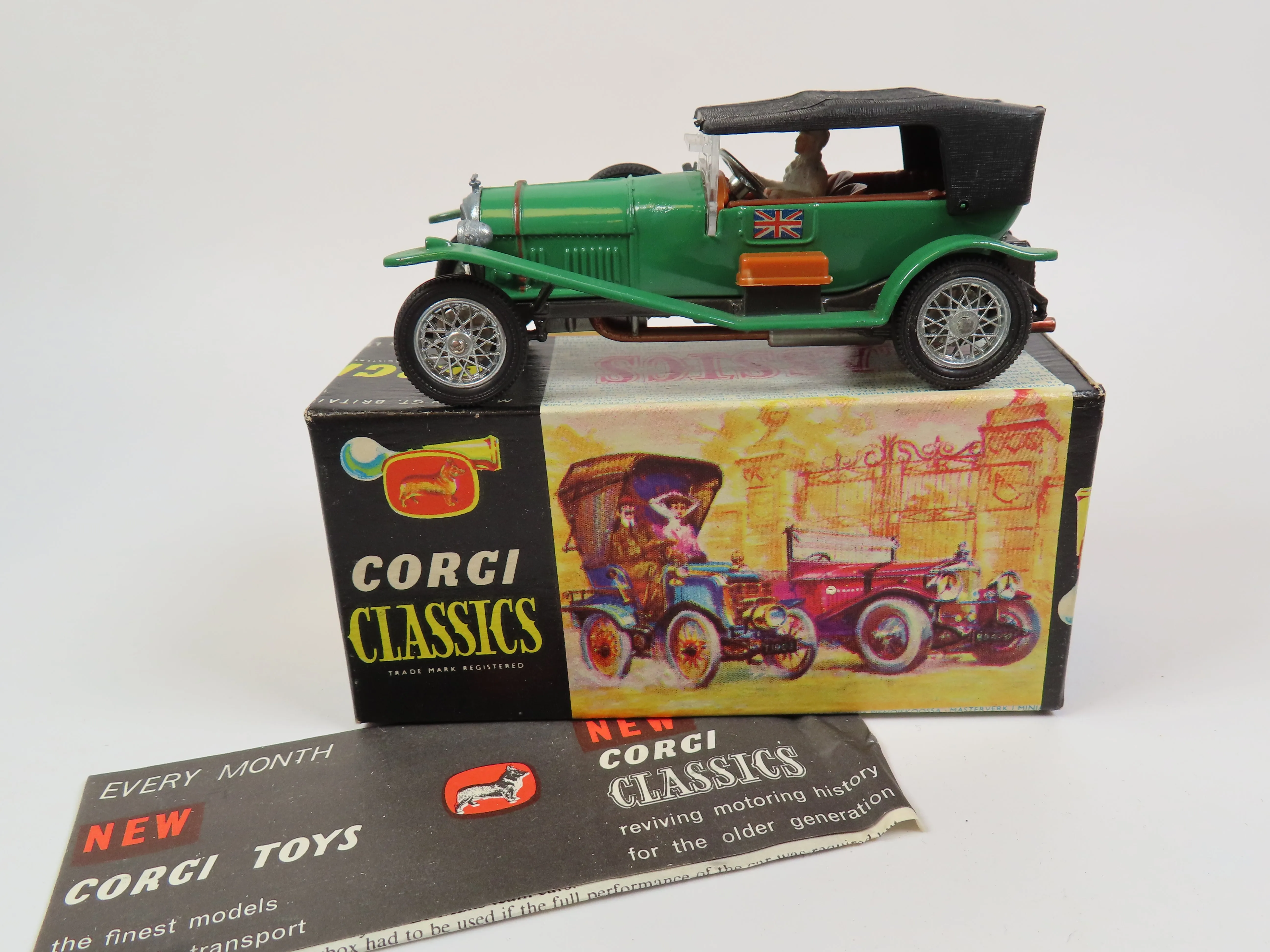 Corgi Classics 9001 1927 Bentley (Green), Mint/Boxed!