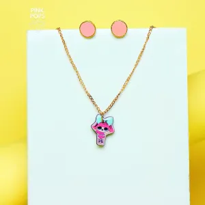 Cute Pink Lol Pendant