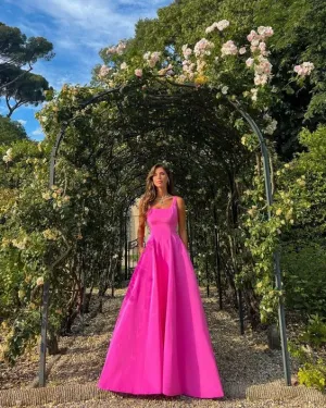 Dress Elegant A Line Long Prom Dress Charming Evening Party Dress