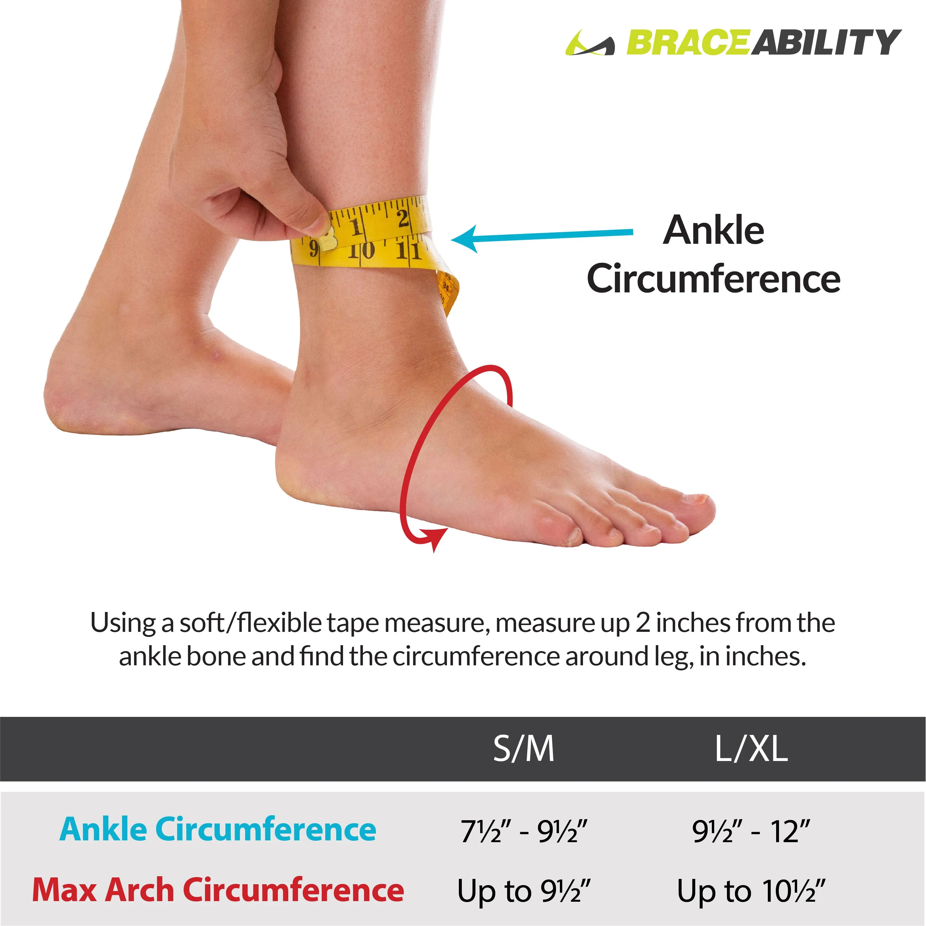 Drop Foot Brace for Sleeping | Adult's and Big Kid's Barefoot AFO Sock for Toe Walking or Neuropathy