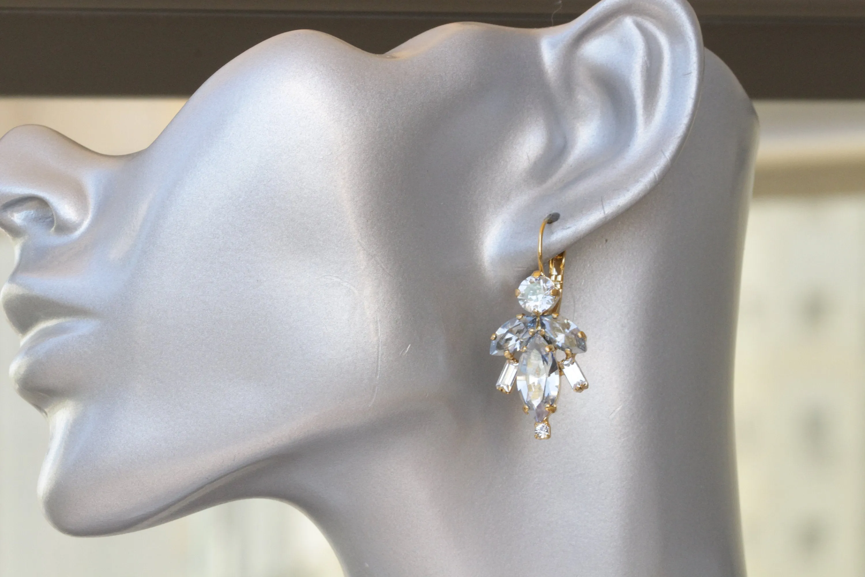 DUSTY BLUE WEDDING Earrings