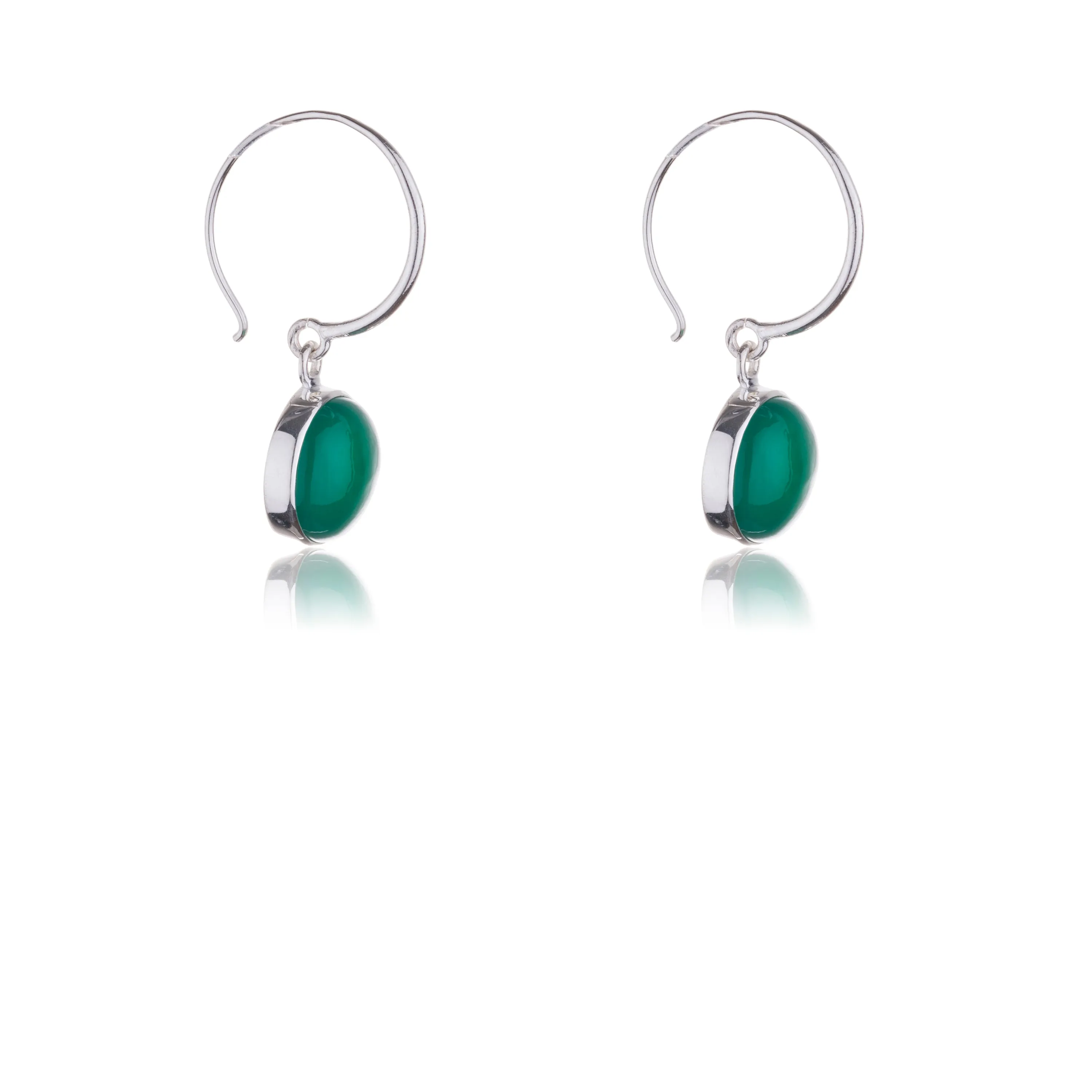 Elena Green Onyx Earrings
