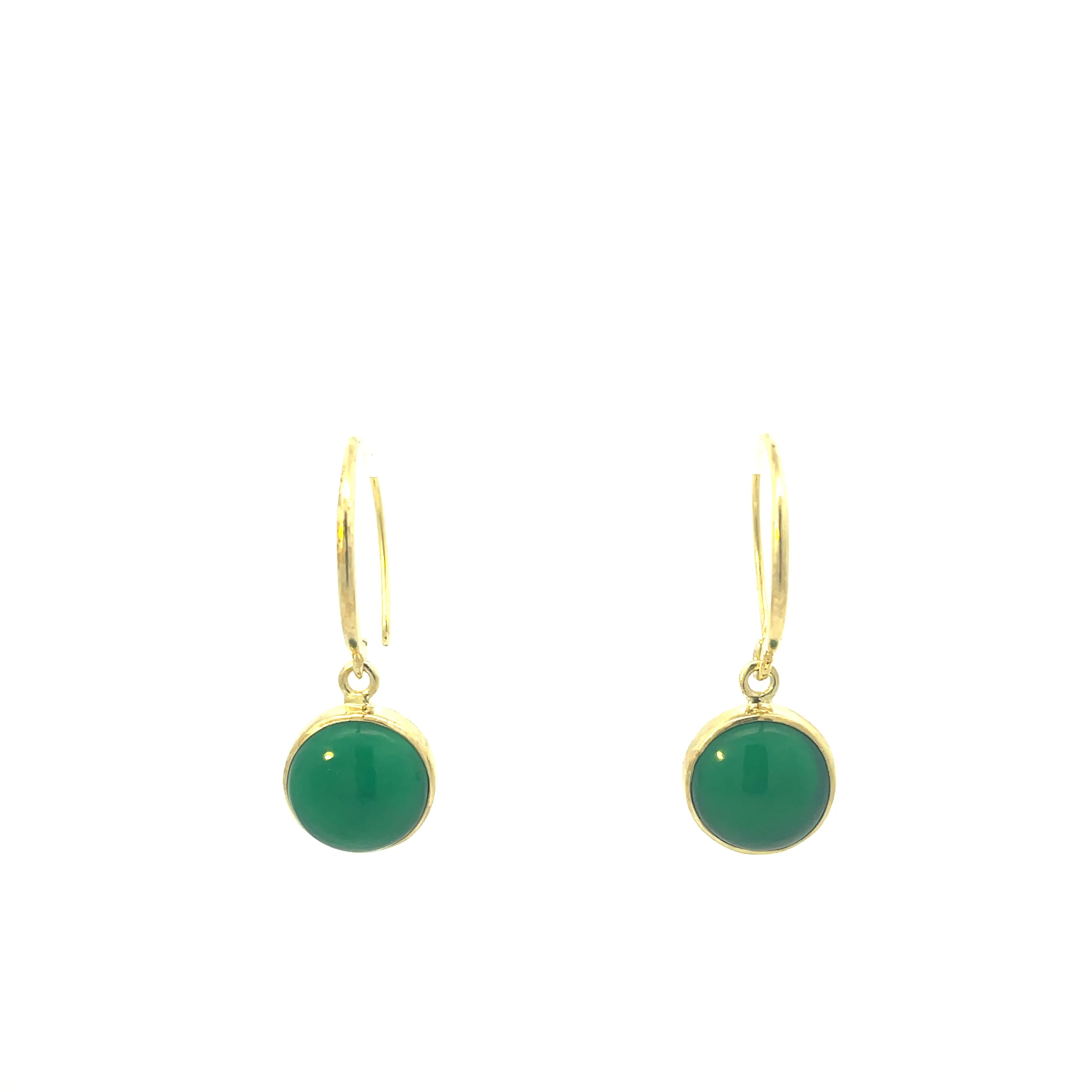 Elena Green Onyx Earrings