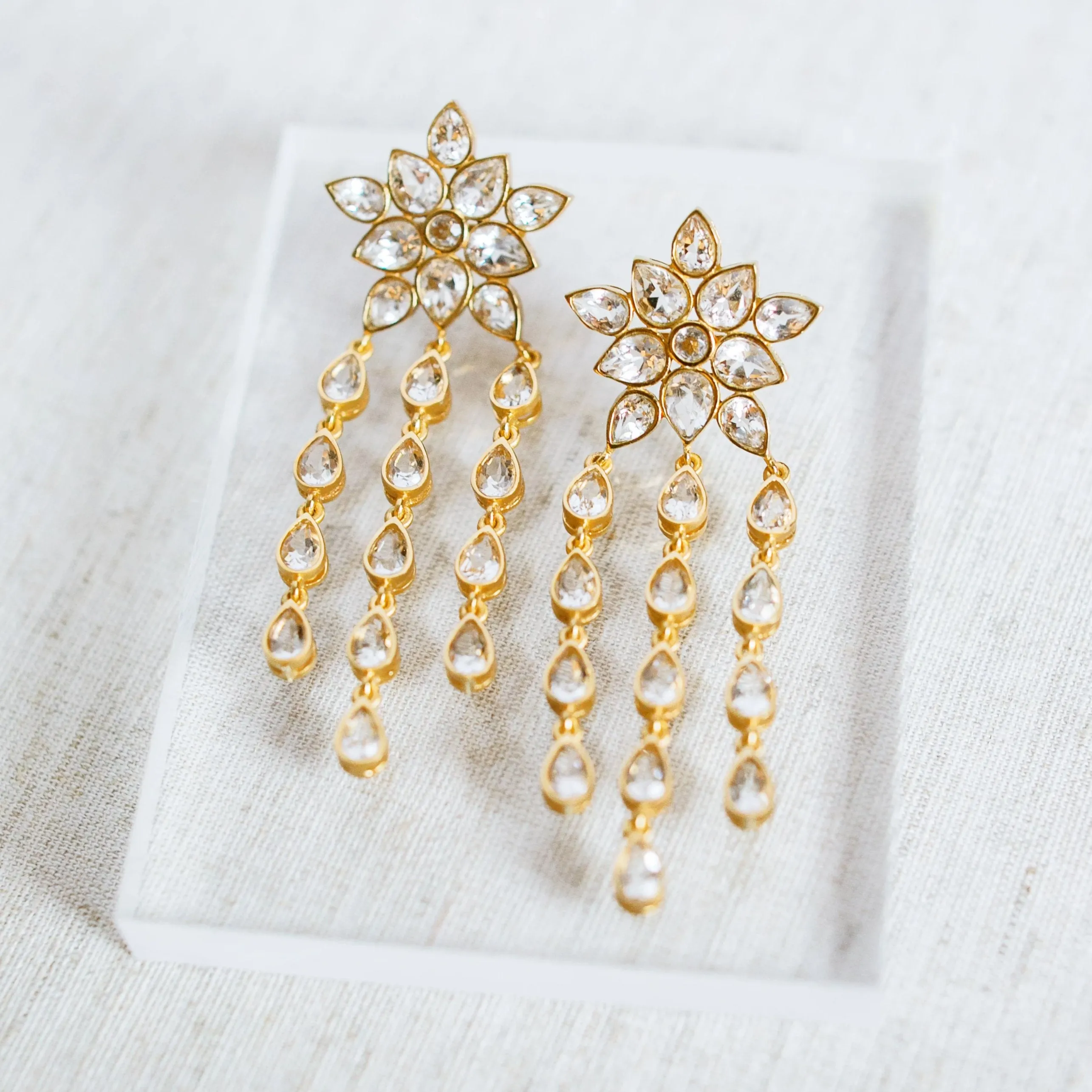 Ellie Crystal Earrings