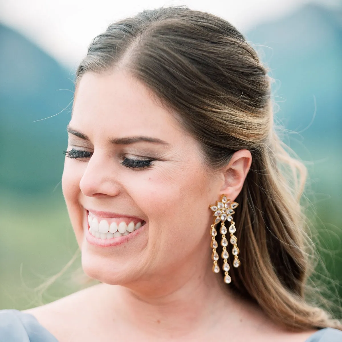 Ellie Crystal Earrings