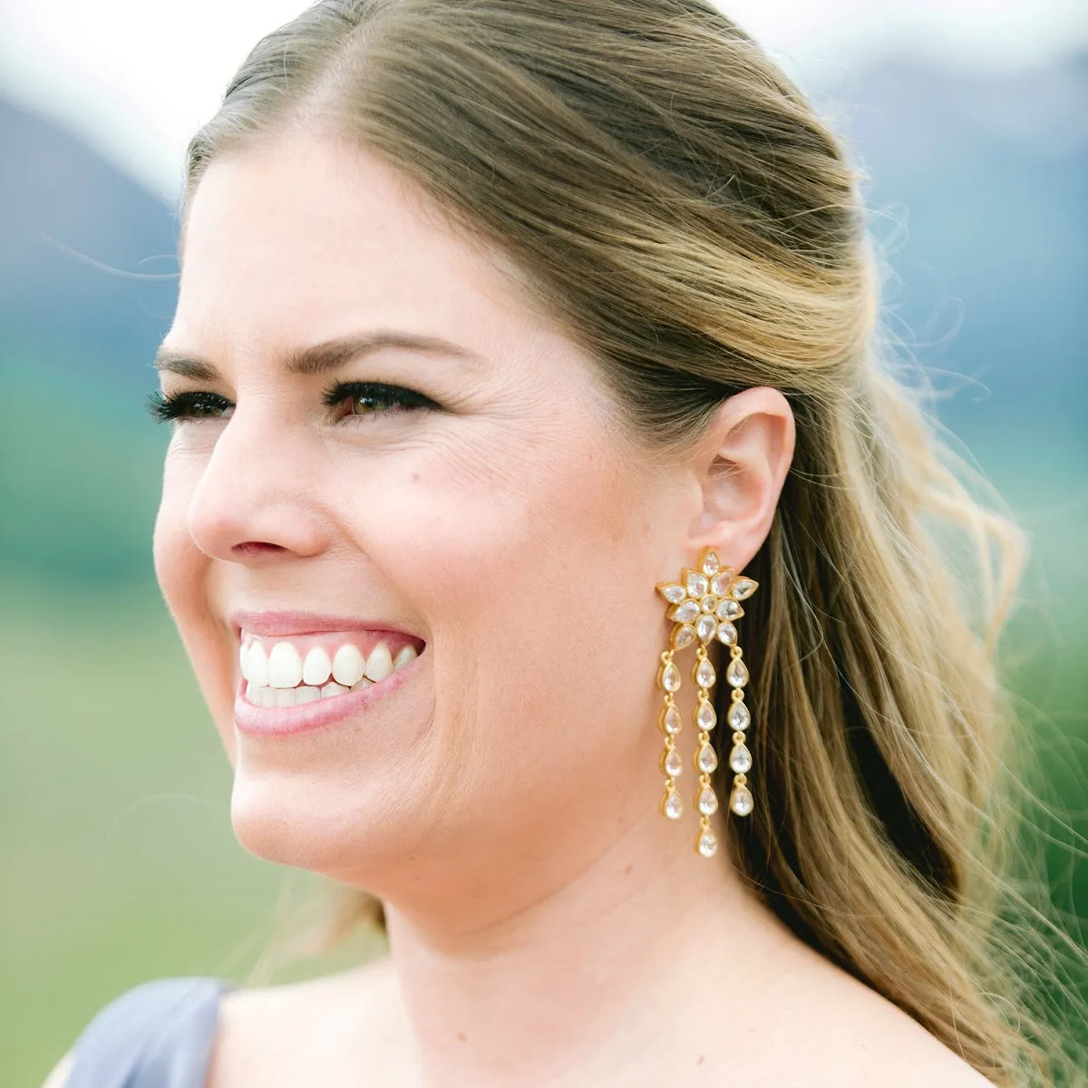 Ellie Crystal Earrings