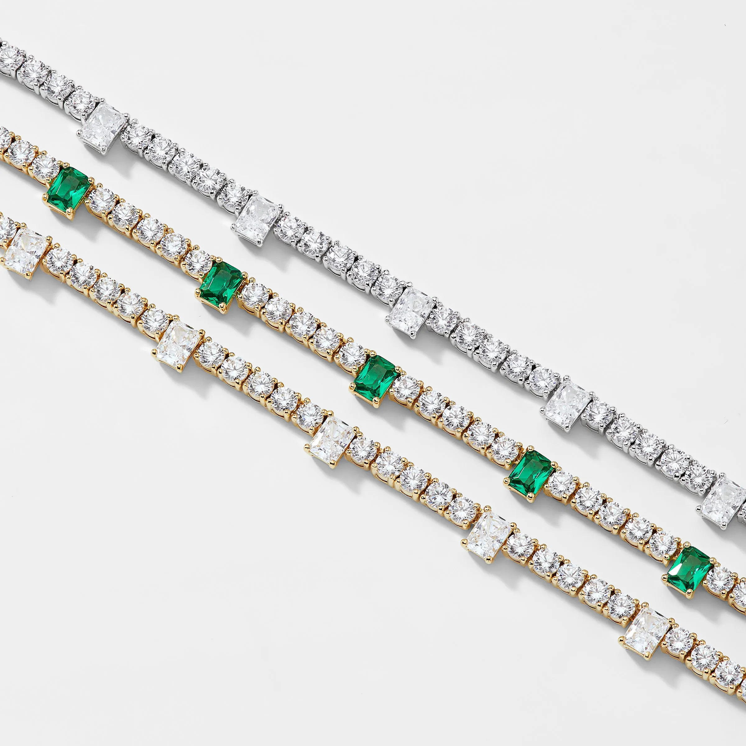 EMERALD ISLE CZ FRONTAL NECKLACE