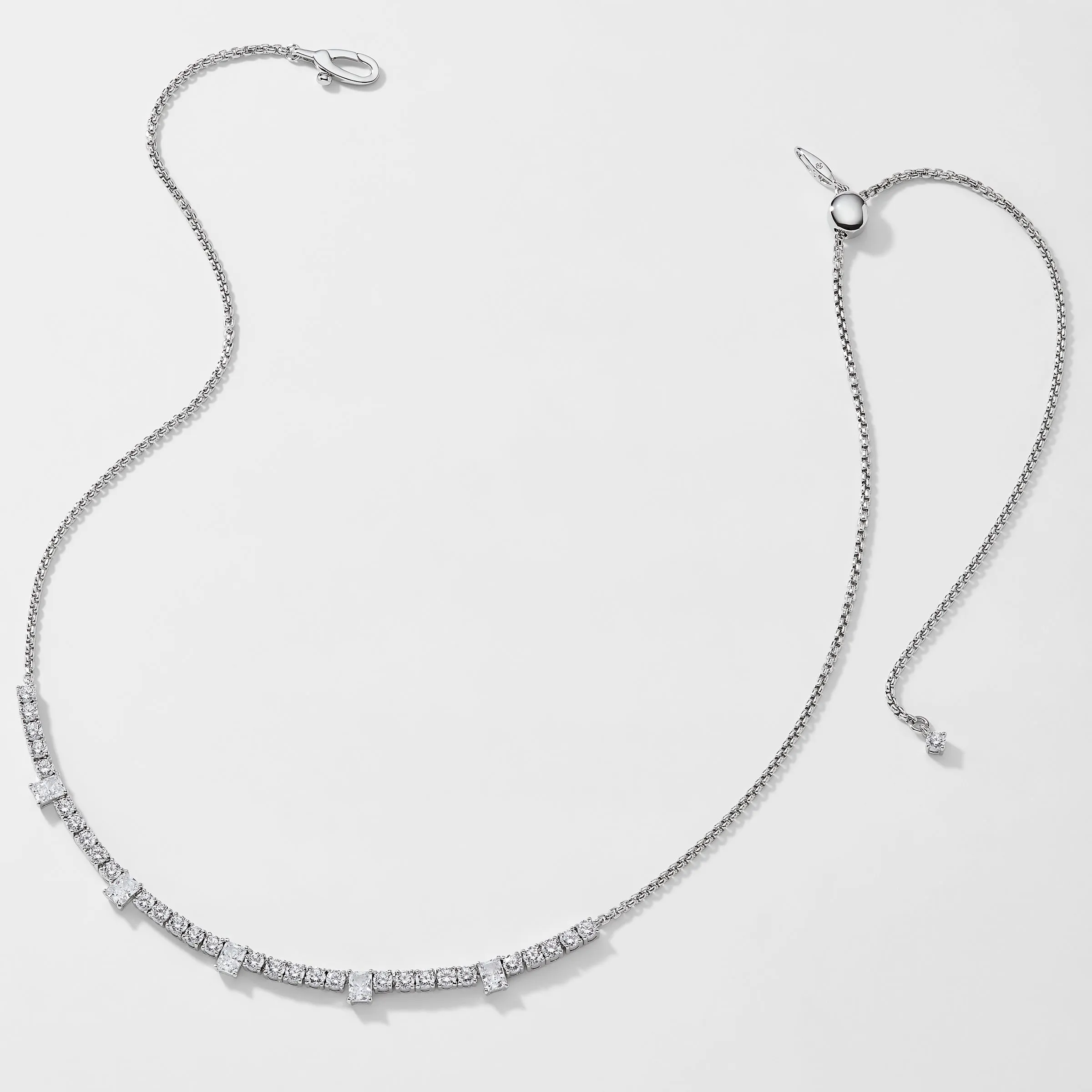 EMERALD ISLE CZ FRONTAL NECKLACE
