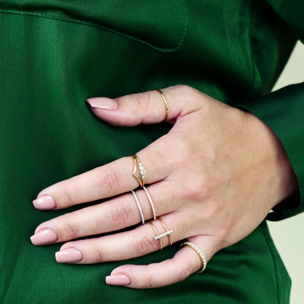 Gold Diamond Ring