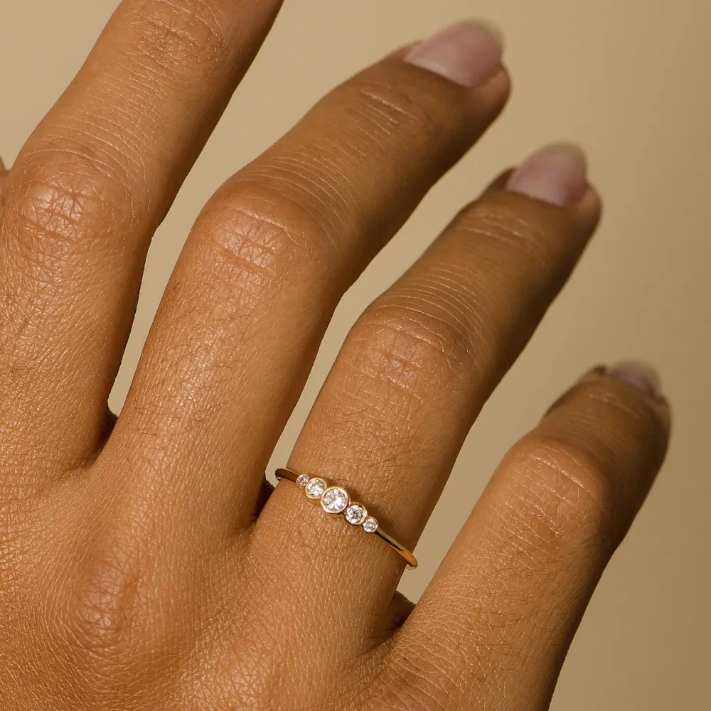 Gold Diamond Ring