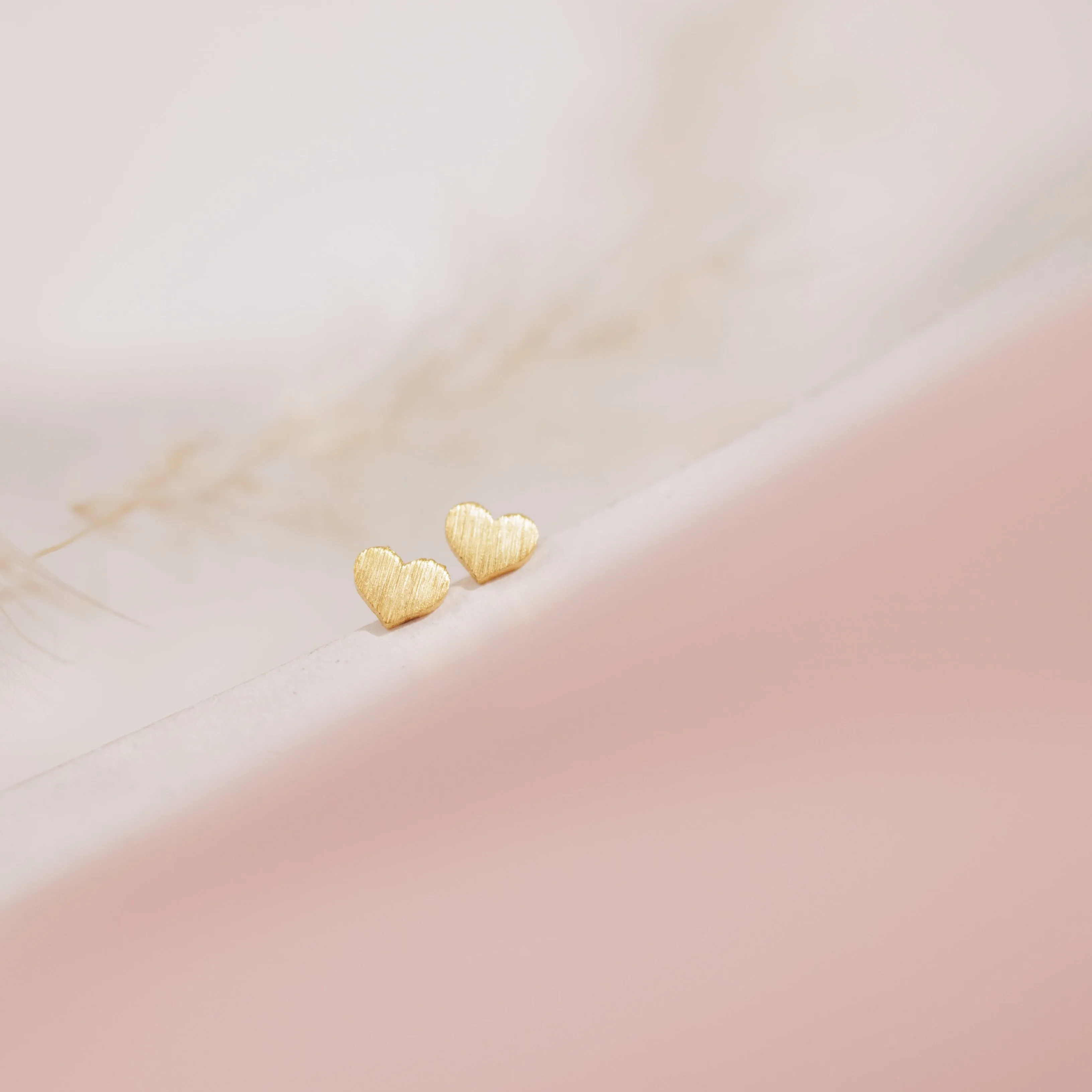 Heart Stud Earrings
