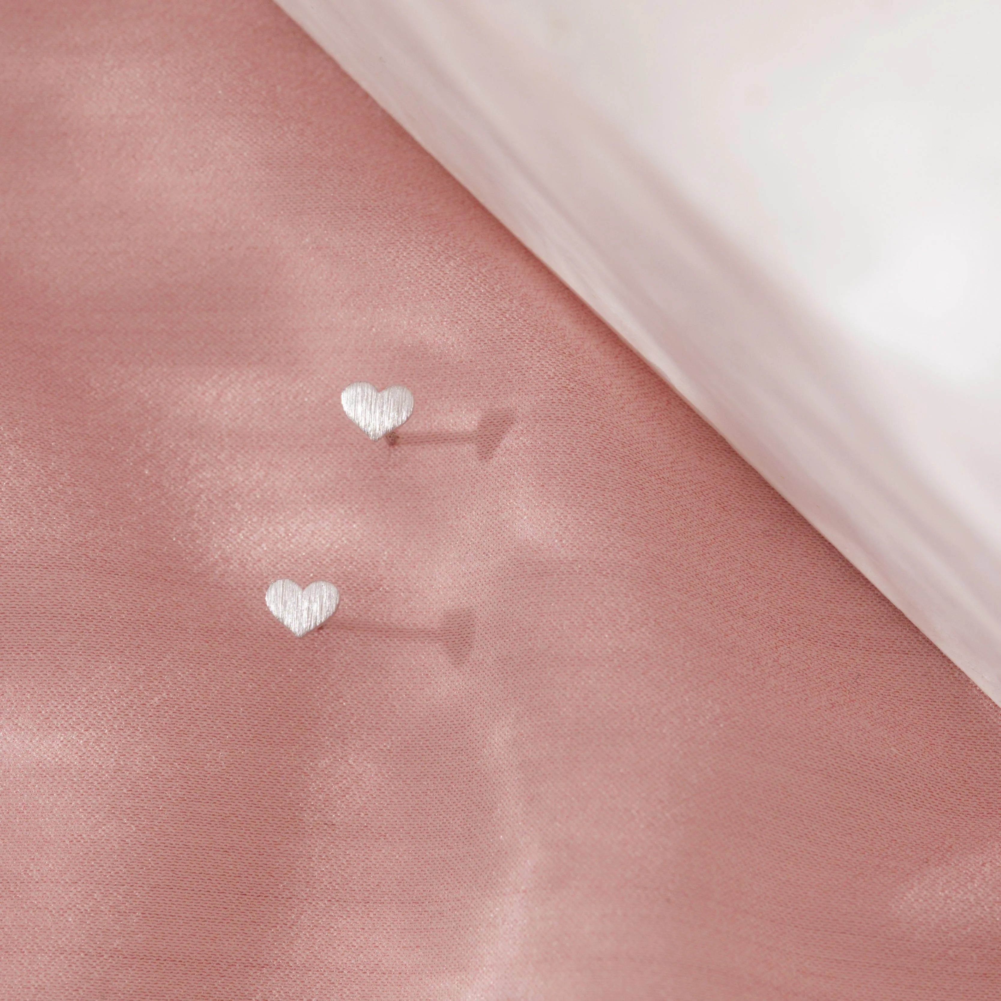 Heart Stud Earrings