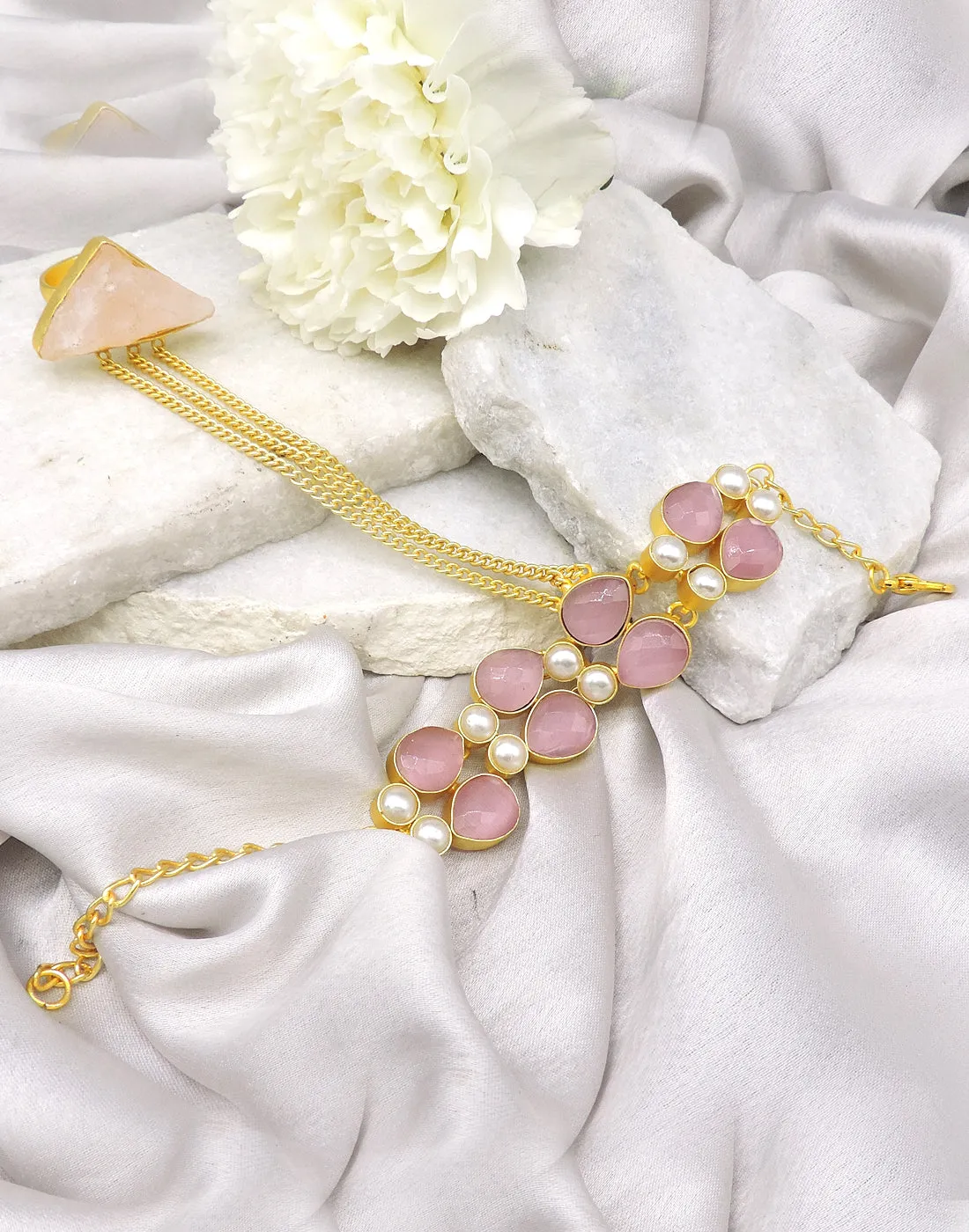Kendra Hand Harness / Ring Bracelet