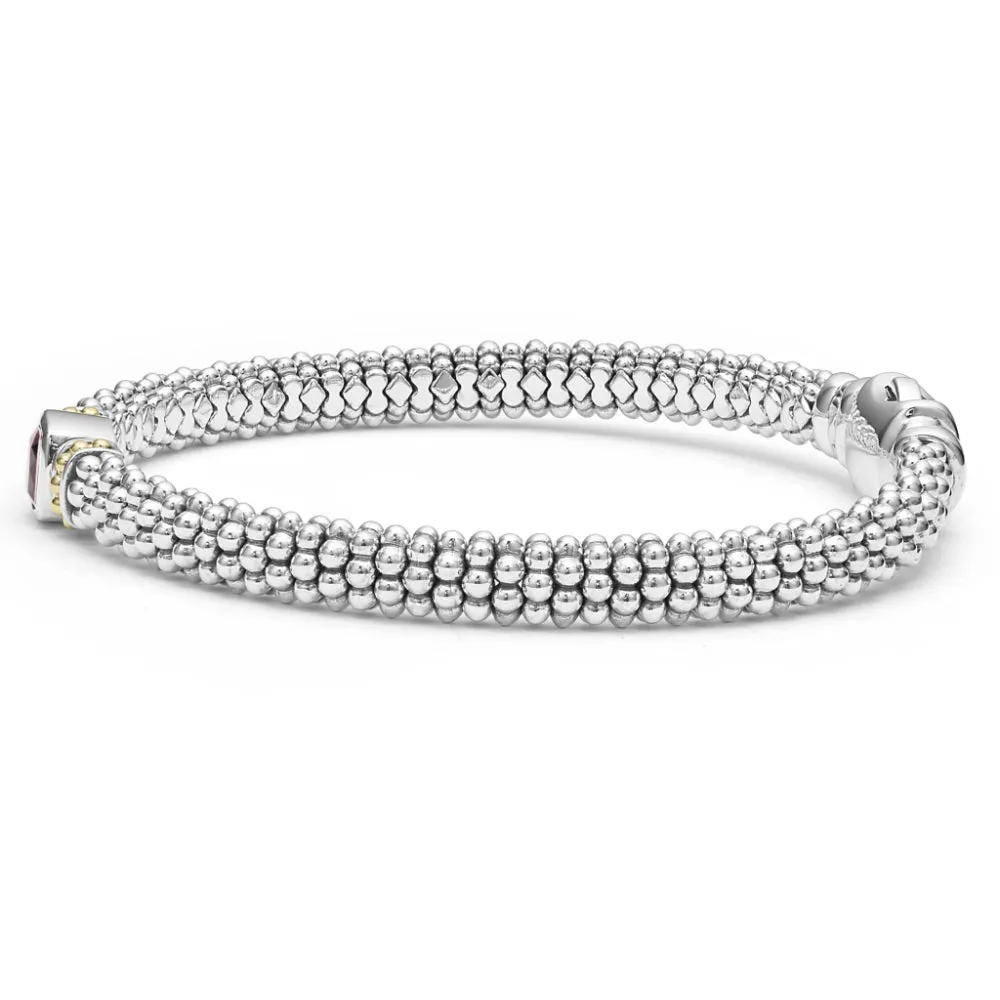 Lagos Caviar Color Gemstone Bracelet