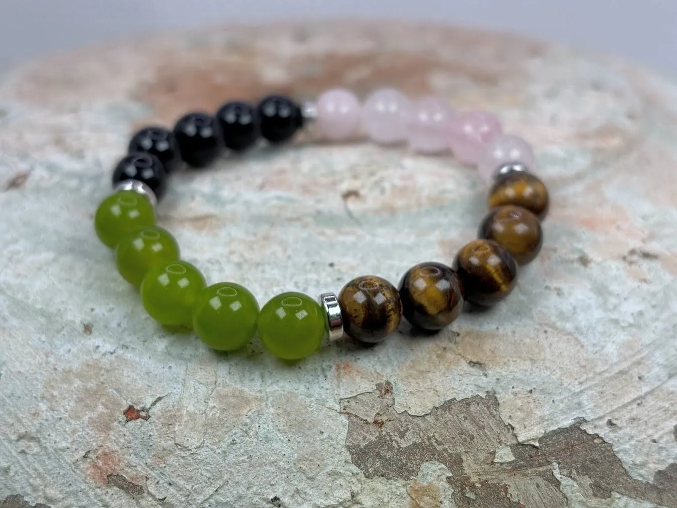 Leo Zodiac Sign Crystal Bracelet Genuine Gemstones Crystals Chakra, Leo Bracelet, Zodiac Leo Crystal, Leo gemstone, Leo Crystal Bracelet