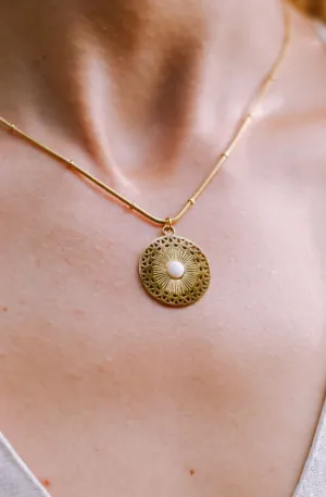Mandala Full Moon Pendant