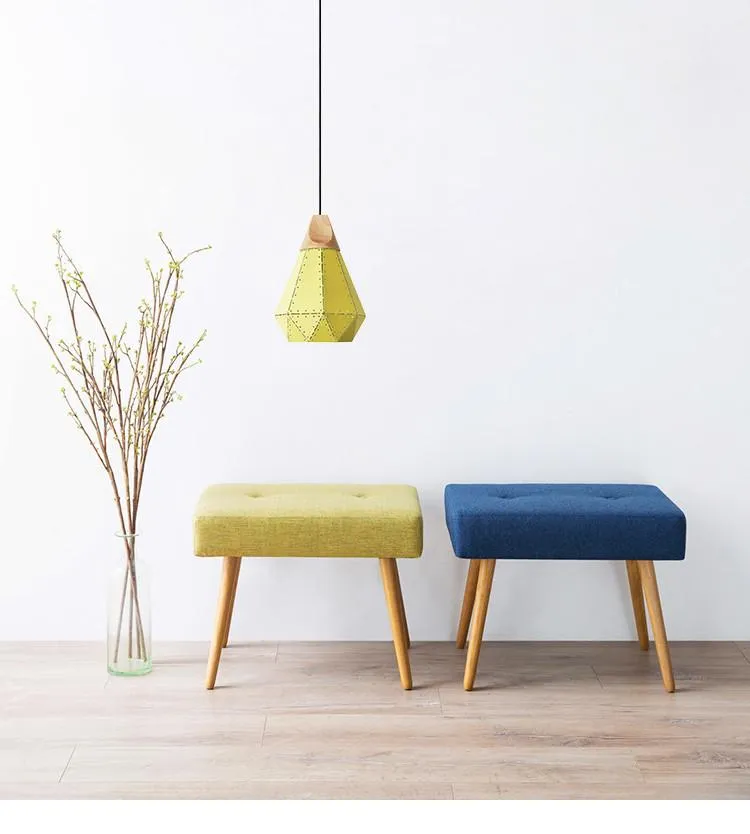 Metallic pendant light in seven colors