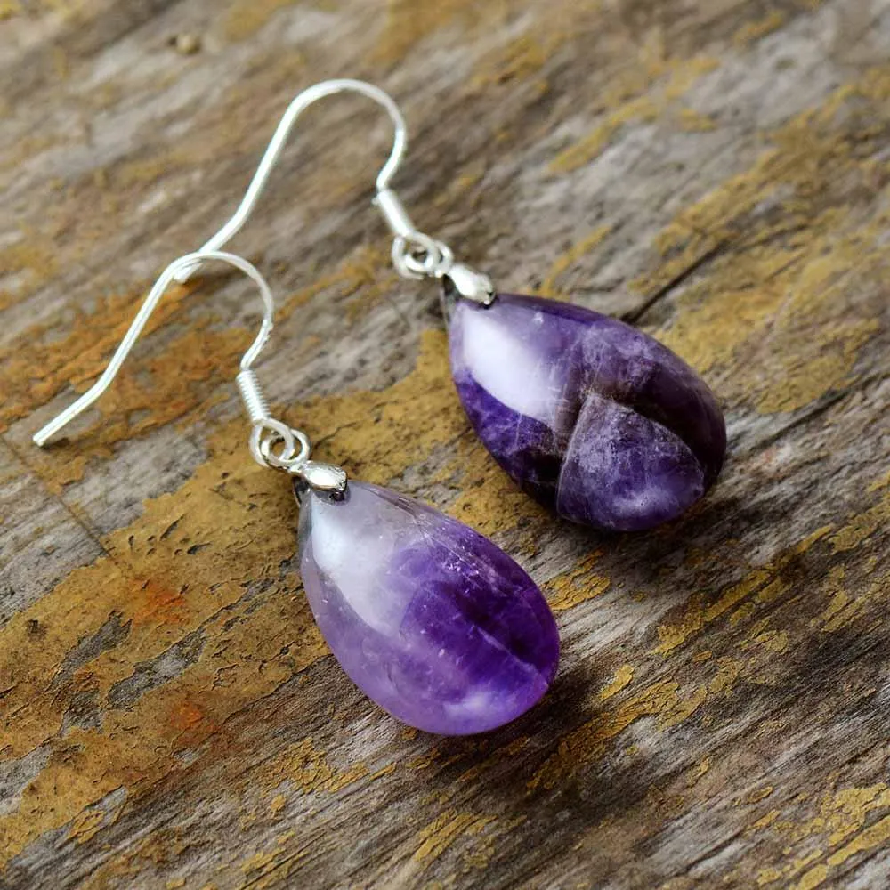 Ngurrbul Amethyst Drop Earrings