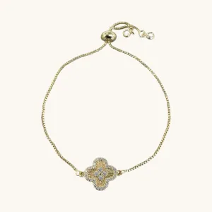 Nikki Smith Designs - Claudia Crystal Slider Bracelet