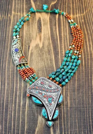 One of a Kind Nepali Necklace