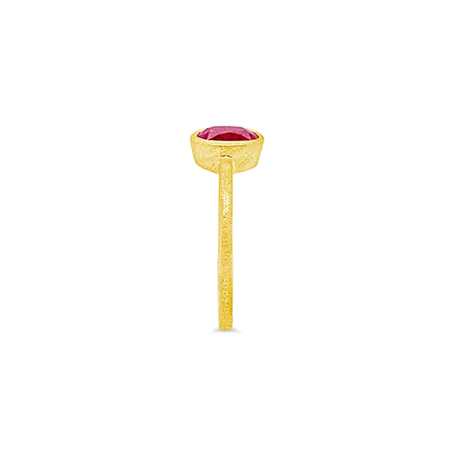 Oval Ruby Ring