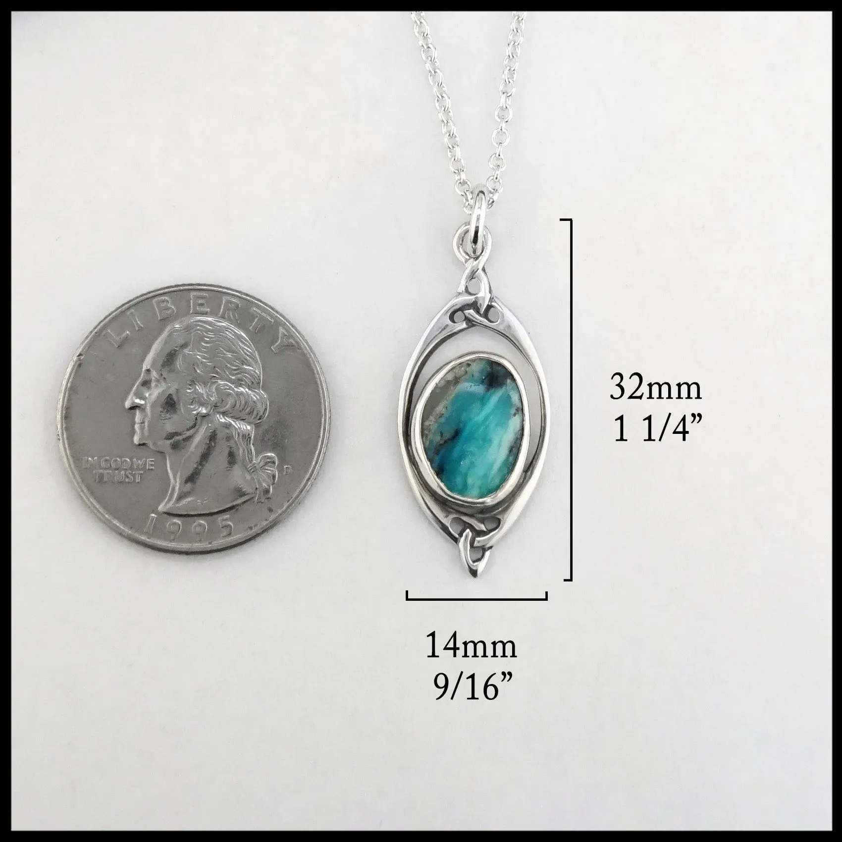 Peruvian Opal Pendant