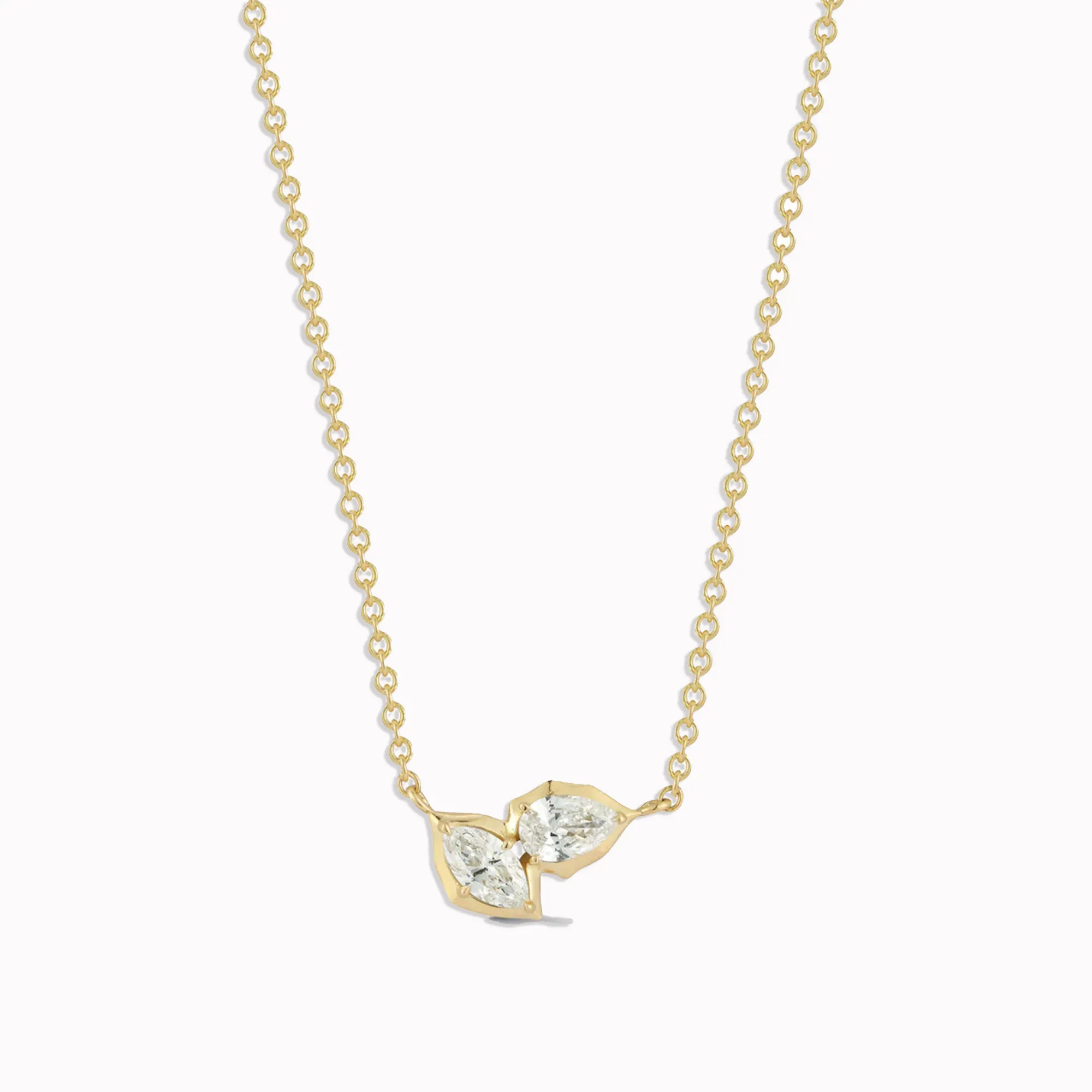 Poppy Two-Stone Pendant