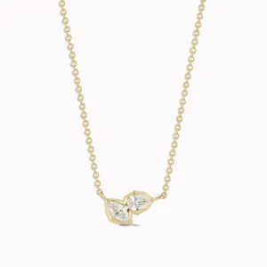 Poppy Two-Stone Pendant