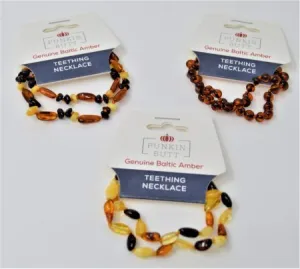 Punkin Butt Baltic Amber Necklaces