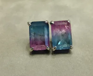 Rainbow Tourmaline Earrings