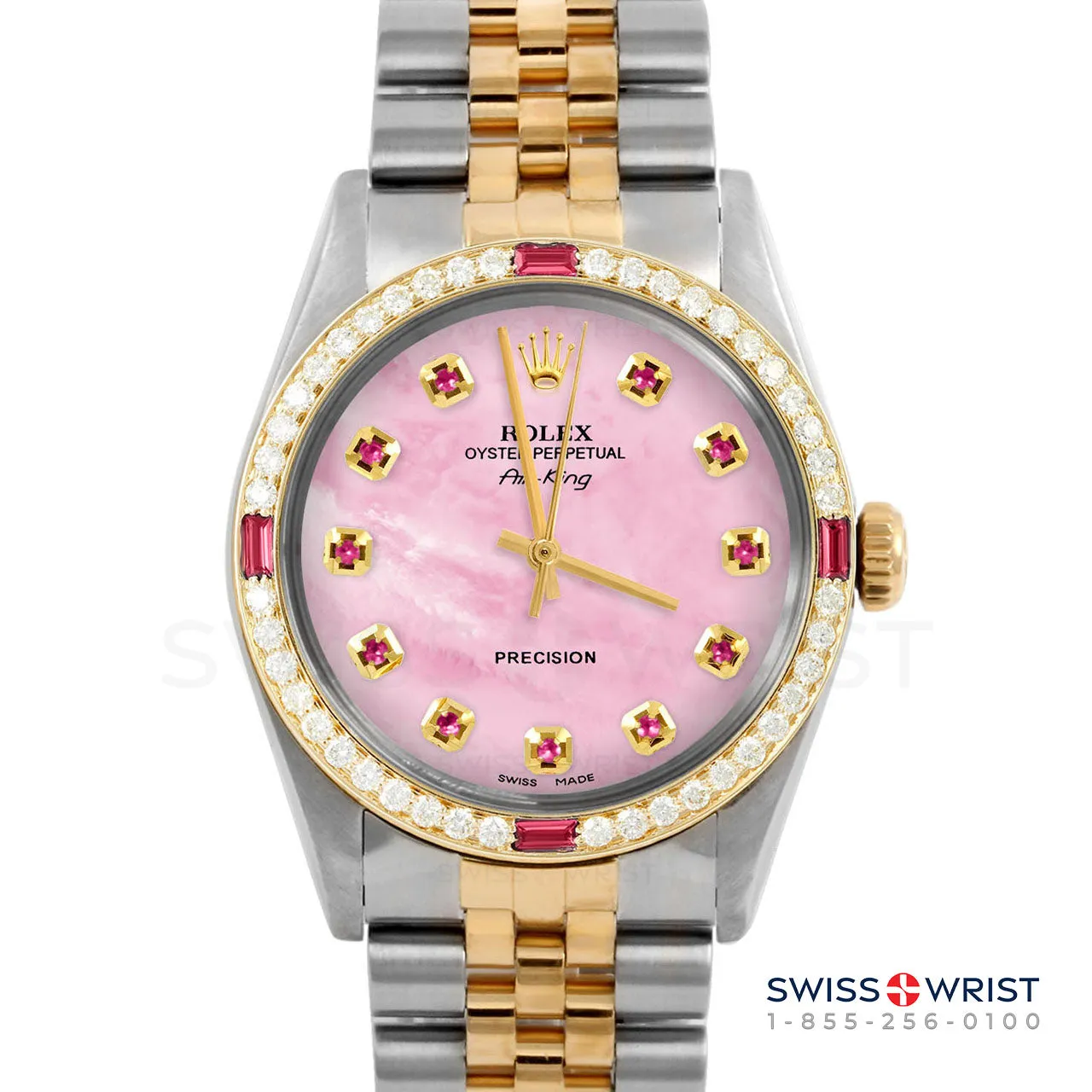 Rolex Air King 34mm | 5500-TT-PMOP-RBY-AM-4RBY-JBL