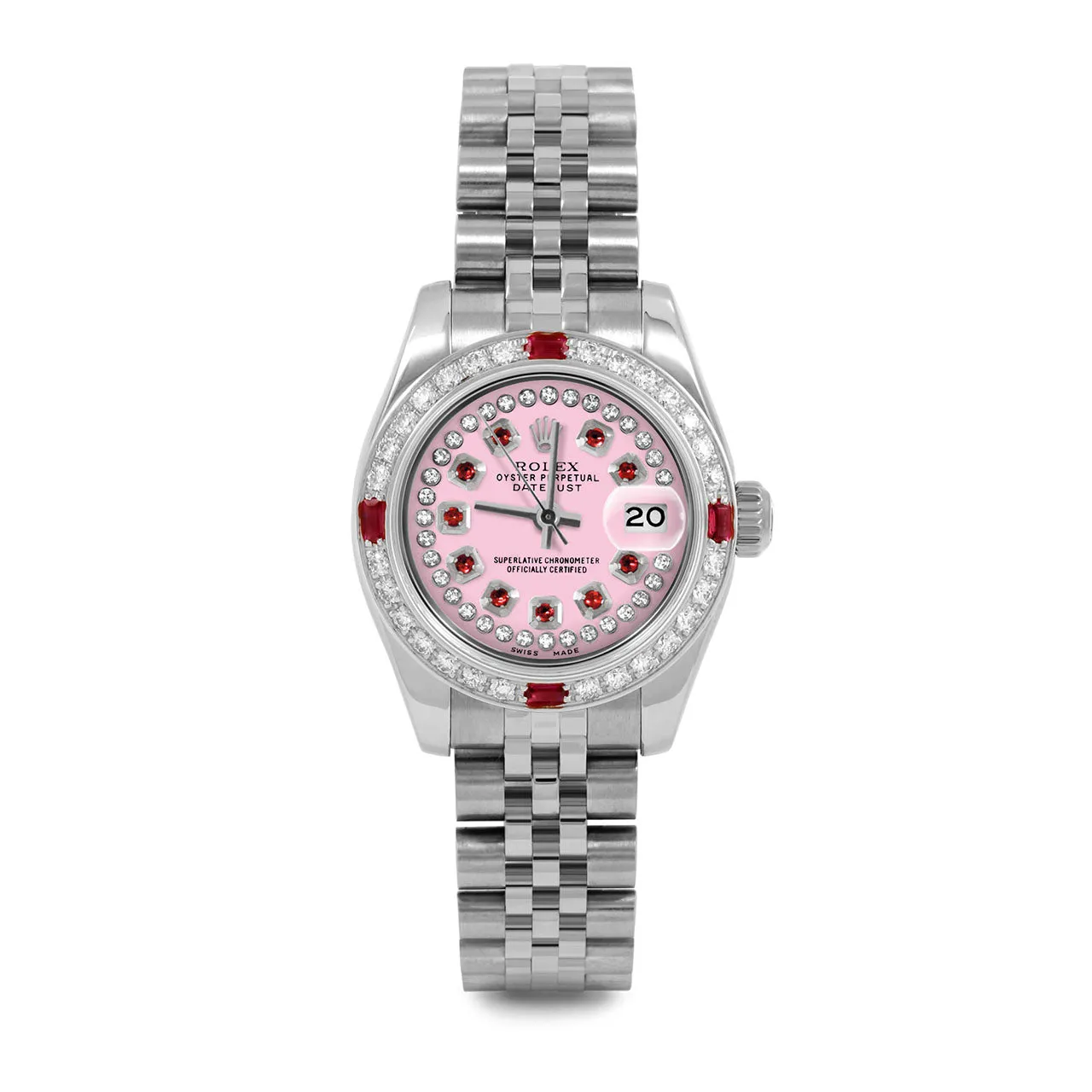 Rolex Datejust 26mm | 179174-PNK-STRR-4RBY-JBL