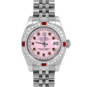Rolex Datejust 26mm | 179174-PNK-STRR-4RBY-JBL
